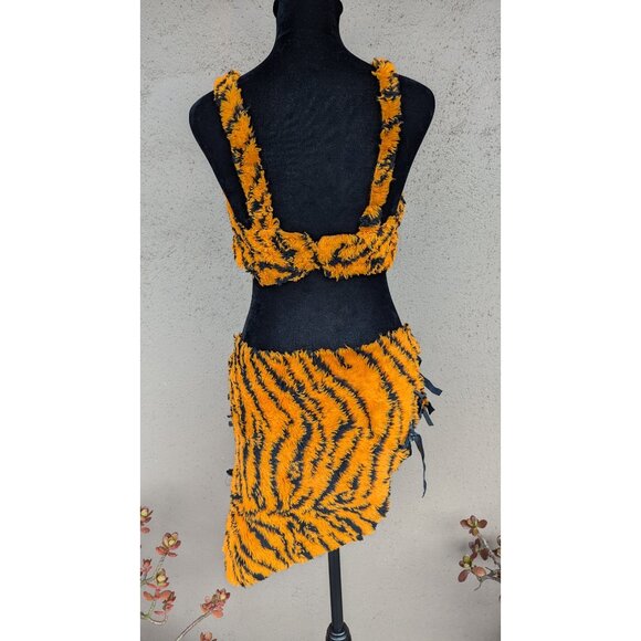 💜One-of-a-Kind Cave Girl / Tiger Girl Costume - Picture 2 of 6